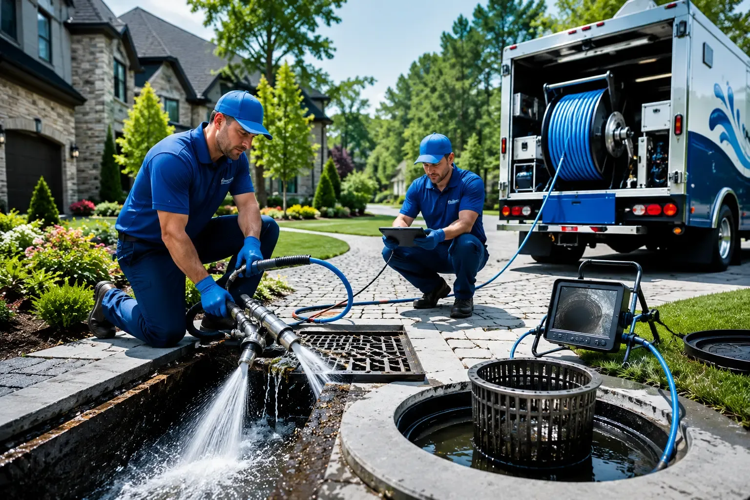 Local outdoor drain cleaning professionals in Sumava Resorts, IN